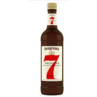 Seagram's 7 American Whiskey, 1 Litre