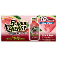 5-Hour Energy Extra Strength Watermelon Energy Shot Value Pack, 10 Each