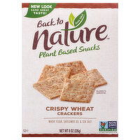 Back to Nature Crackers, Crispy Wheat, 8 Ounce