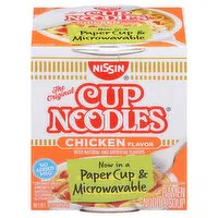 Nissin Cup Noodles Ramen Noodle Soup, Chicken Flavor, 2.25 Ounce