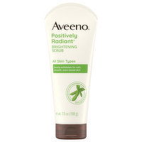 Aveeno Positively Radiant Brightening Scrub, 7 Ounce