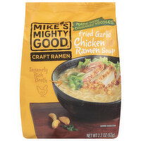 Mike's Mighty Good Ramen Soup, Fried Garlic Chicken Flavor, 2.2 Ounce