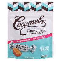 Cocomels Coconut Milk Caramels, Sea Salt, 3.5 Ounce