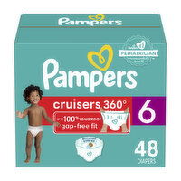 Pampers Cruisers 360 Pampers Cruisers 360 Diapers, Size 6, 48 Count, 48 Each
