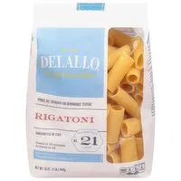 Delallo Pasta, Rigatoni, No. 21 Cut, 16 Ounce