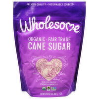 Wholesome Cane Sugar, Organic, 32 Ounce