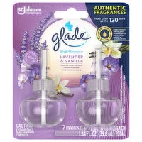 Glade PlugIns Scented Oil Refills, Lavender & Vanilla, 2 Each