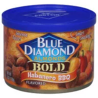 Blue Diamond Almonds, Habanero BBQ, Bold, 6 Ounce