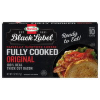 Hormel Black Label Fully Cooked 100% Real Thick Cut Original Bacon, 2.52 Ounce