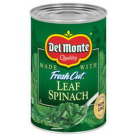 Del Monte Fresh Cut Leaf Spinach, 13.5 Ounce