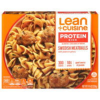Lean Cuisine Protein Kick Swedish Meatballs, with Pasta in Gravy, 9.125 Ounce