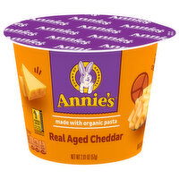 Annie's Real Aged Cheddar Macaroni & Cheese, 2.01 Ounce