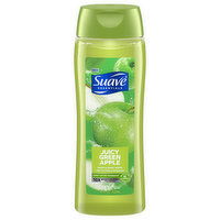 Suave Essentials Body Wash, Gentle, Juicy Green Apple, 18 Fluid ounce