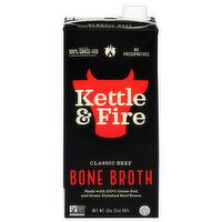 Kettle & Fire Classic Beef Bone Broth, 32 Ounce