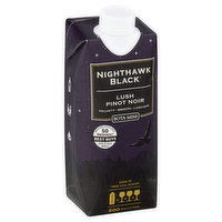 Nighthawk Black Pinot Noir, Lush, 500 Millilitre