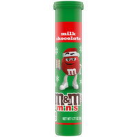 M&M'S M&M'S Holiday Minis Milk Chocolate Christmas Candy Mega Tube, 1.77oz, 1.77 Ounce