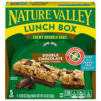 Nature Valley Granola Bars, Chewy, Double Chocolate, 5 Each