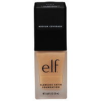 e.l.f. Foundation, Flawless Satin, Vanilla 240, 0.68 Fluid ounce