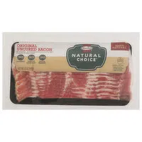 Hormel Natural Choice Bacon, Original, Uncured, 12 Ounce