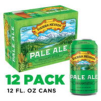 Sierra Nevada Beer, Pale Ale Craft Beer 12 Pack (12oz Cans), 12 Each