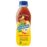 Snapple Tea, Peach Tea & Lemonade, 16 Fluid ounce