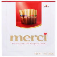 Merci European Assortment Chocolates, 16 Each
