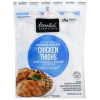 Essential Everyday All Natural Boneless Skinless Chicken Thighs, 40 Ounce