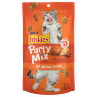 Friskies Party Mix Original Crunch Cat Treats, 2.1 Ounce