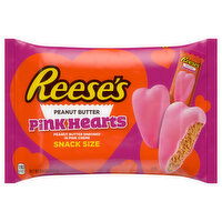 Reese's Pink Hearts, Peanut Butter, Snack Size, 9.6 Ounce