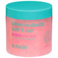 B. Fresh When in Doubt, Buff It Out Fruity Fizz Body Scrub, 16 Ounce