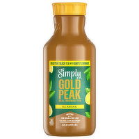 Simply Gold Peak Brewed Tea, Lemonade, Real, 52 Fluid ounce