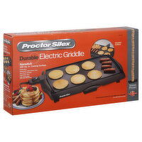 Proctor Silex Durable Electric Griddle, Nonstick, Family Size, 1 Each