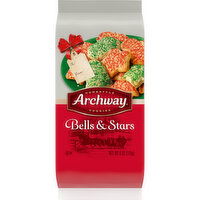 Archway® Bells and Stars Holiday Cookies, 6 Ounce