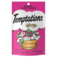 Temptations Treats for Cats, Blissful Catnip Flavor, 3 Ounce