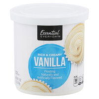 Essential Everyday Frosting, Vanilla, 16 Ounce