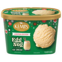 Kemps Egg Nog Ice Cream, 1.5 Quart