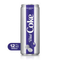 Diet Coke diet Coke Blueberry Acai Blueberry Acai Diet Soda Soft Drink, 12 Fluid ounce