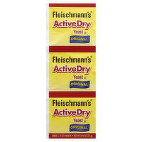 Fleischmann's ActiveDry Yeast, Original, 3 Each