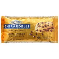 Ghirardelli Chocolate Chips, Semi-Sweet, 12 Ounce