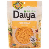 Daiya Cheese Shreds, Dairy-Free, Cheddar, 7.1 Ounce