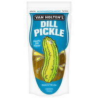 Van Holten's Pickle-in-a-Pouch, Dill Flavored, 1 Each