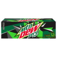 Mtn Dew Soda, Zero Sugar, 12 Each