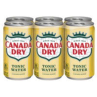Canada Dry Tonic Water, 6 Each