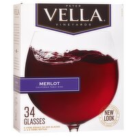 Peter Vella Merlot Red Wine 5L, 5 Litre