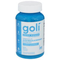 Goli Nutrition Zero Sugar Gummies Ashwagandha+, 60 Each
