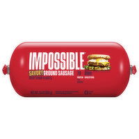 Impossible Sausage, Ground, Savory, 14 Ounce