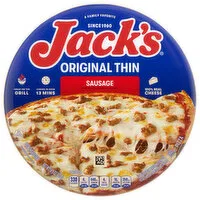 Jack's Pizza, Original Thin, Sausage, 14.9 Ounce