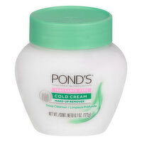 Ponds Cold Cream, Make-Up Remover, Fragrance-Free, 6.1 Ounce