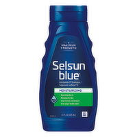 Selsun Blue Antidandruff Shampoo, Maximum Strength, Moisturizing, 11 Ounce