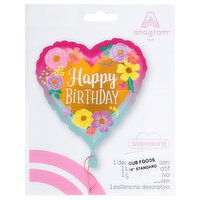 Anagram Standard Birthday 18 Inch Balloon, 1 Each